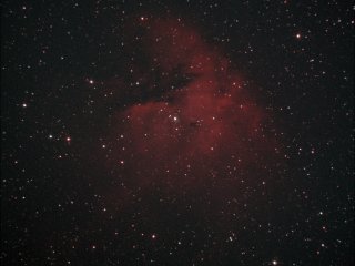 NGC281 - Эмиссионная туманность Пакман  в созвездии Кассиопеи